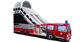 Want to rent a Fire Truck Slide? Click Here!