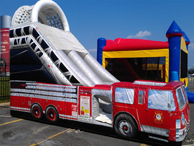 Fire Truck Slide - Entrance