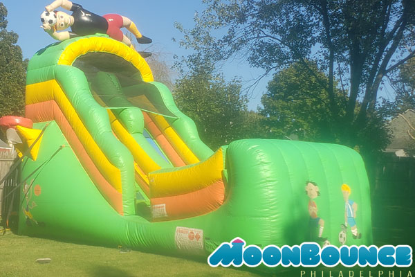 inflatable sports slides